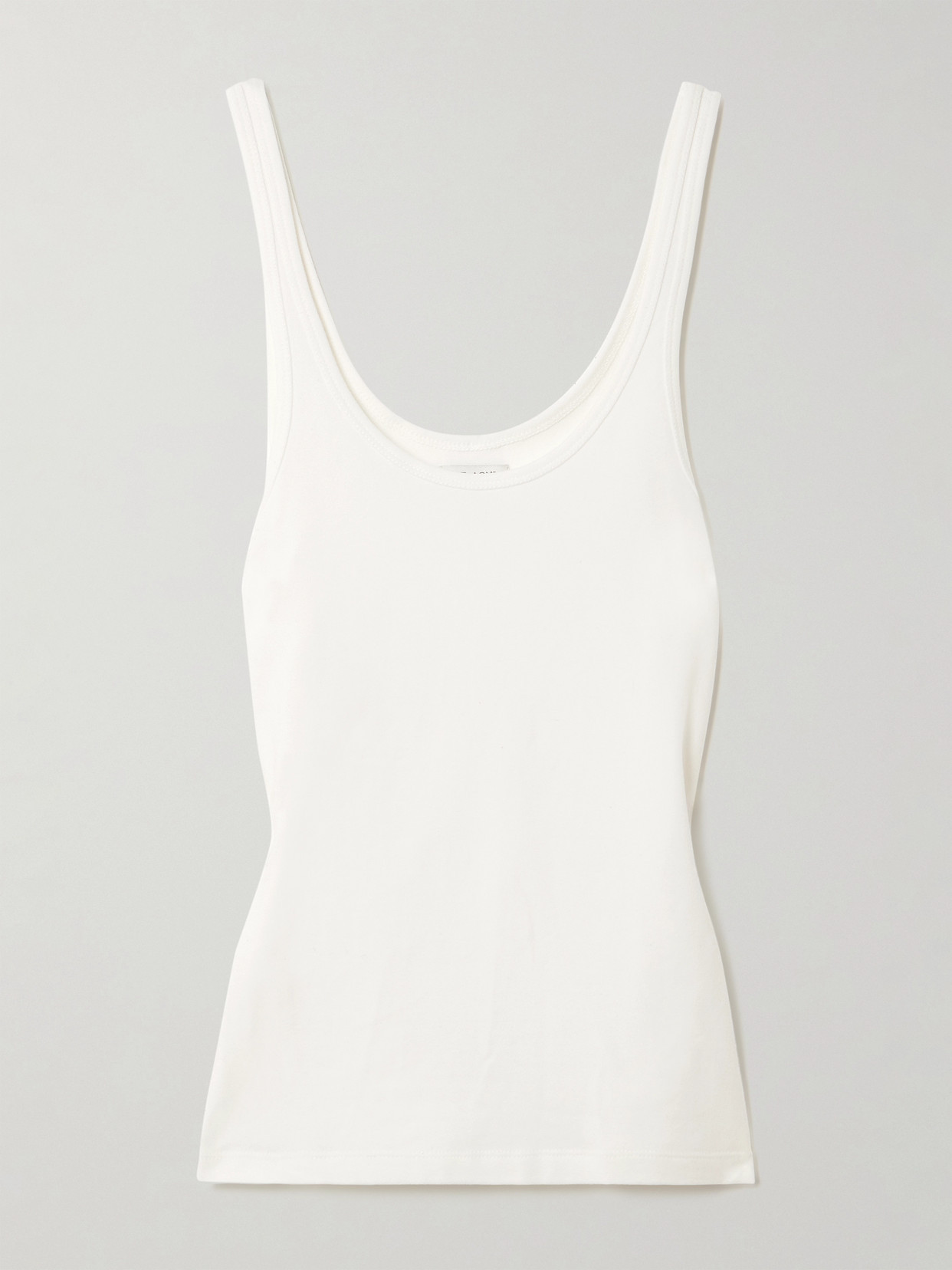 ST. AGNI - Stretch Organic Cotton-jersey Tank - White | NET-A-PORTER (US)