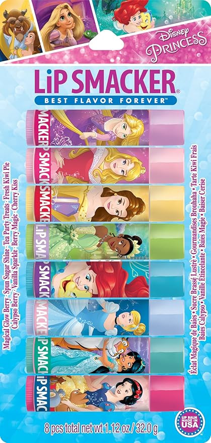 Lip Smacker Disney Princess (8 Count) Balm Party Pack | Amazon (US)