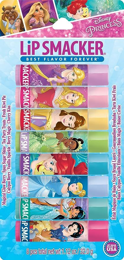 Lip Smacker Disney Princess (8 Count) Balm Party Pack | Amazon (US)