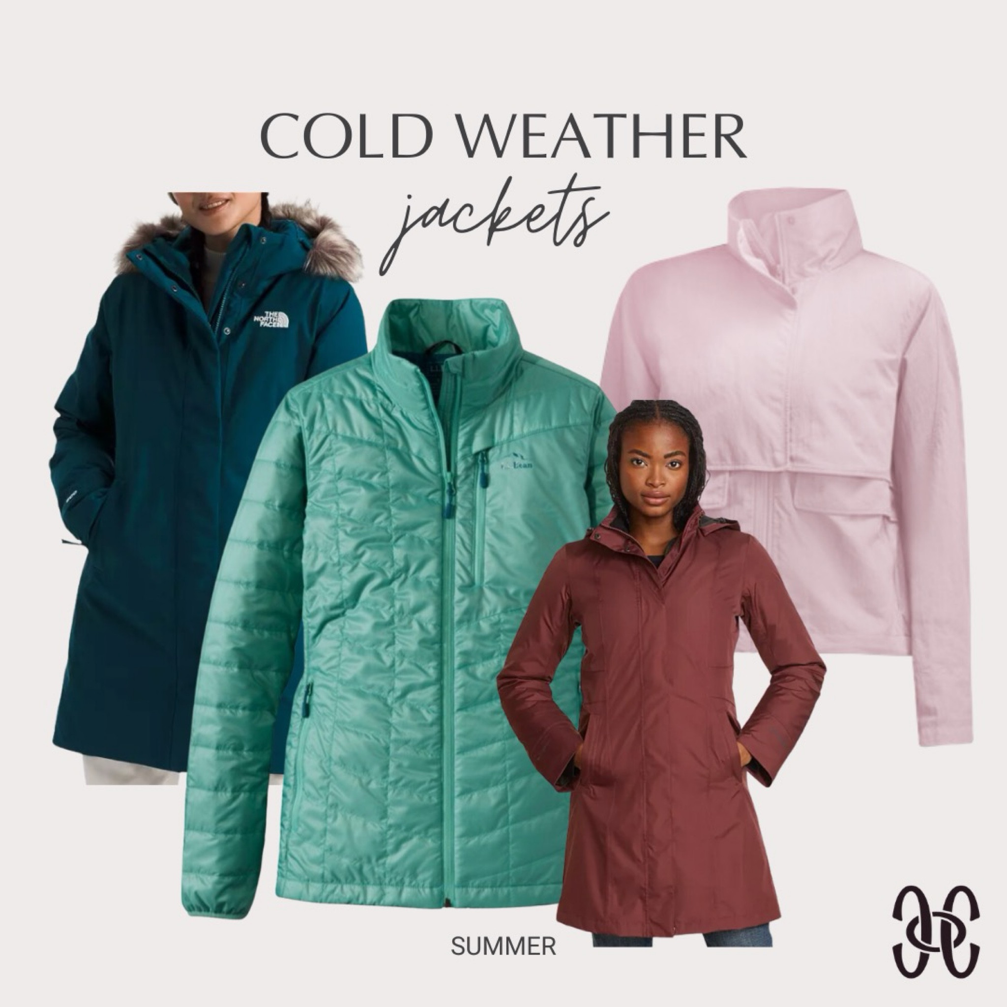 #hocsummer options for fall and winter weather. 
winter jacket 
jacket weather 