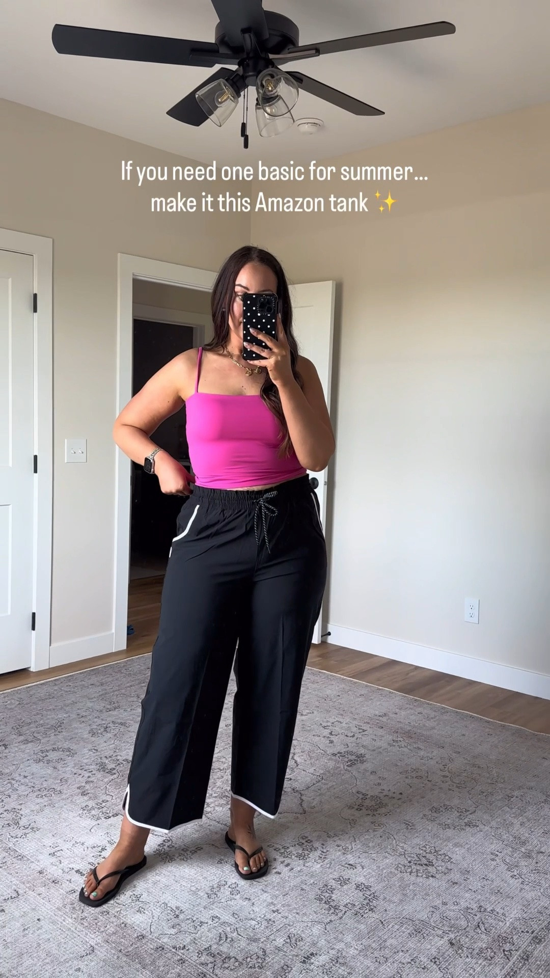Amazon cami tank top I own in tons of colors!! Perfect for summer. Wearing large ✨ under $20 

Amazon favorites
Amazon style
Affordable tanks
Amazon finds
summer outfits

#LTKSaleAlert