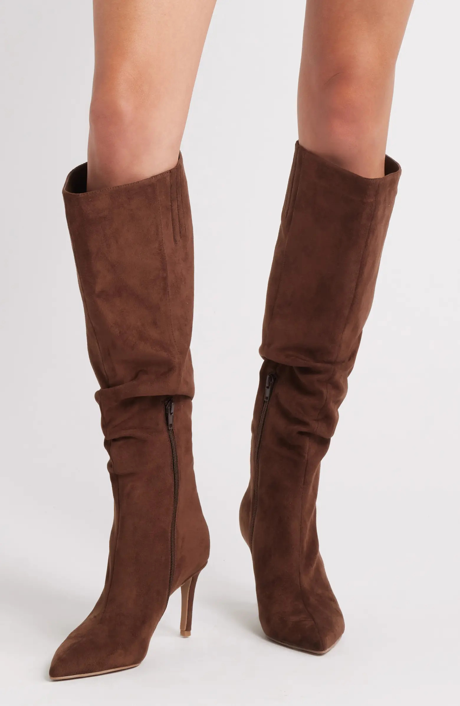 Ariana Pointed Toe Knee High Boot (Women) | Nordstrom