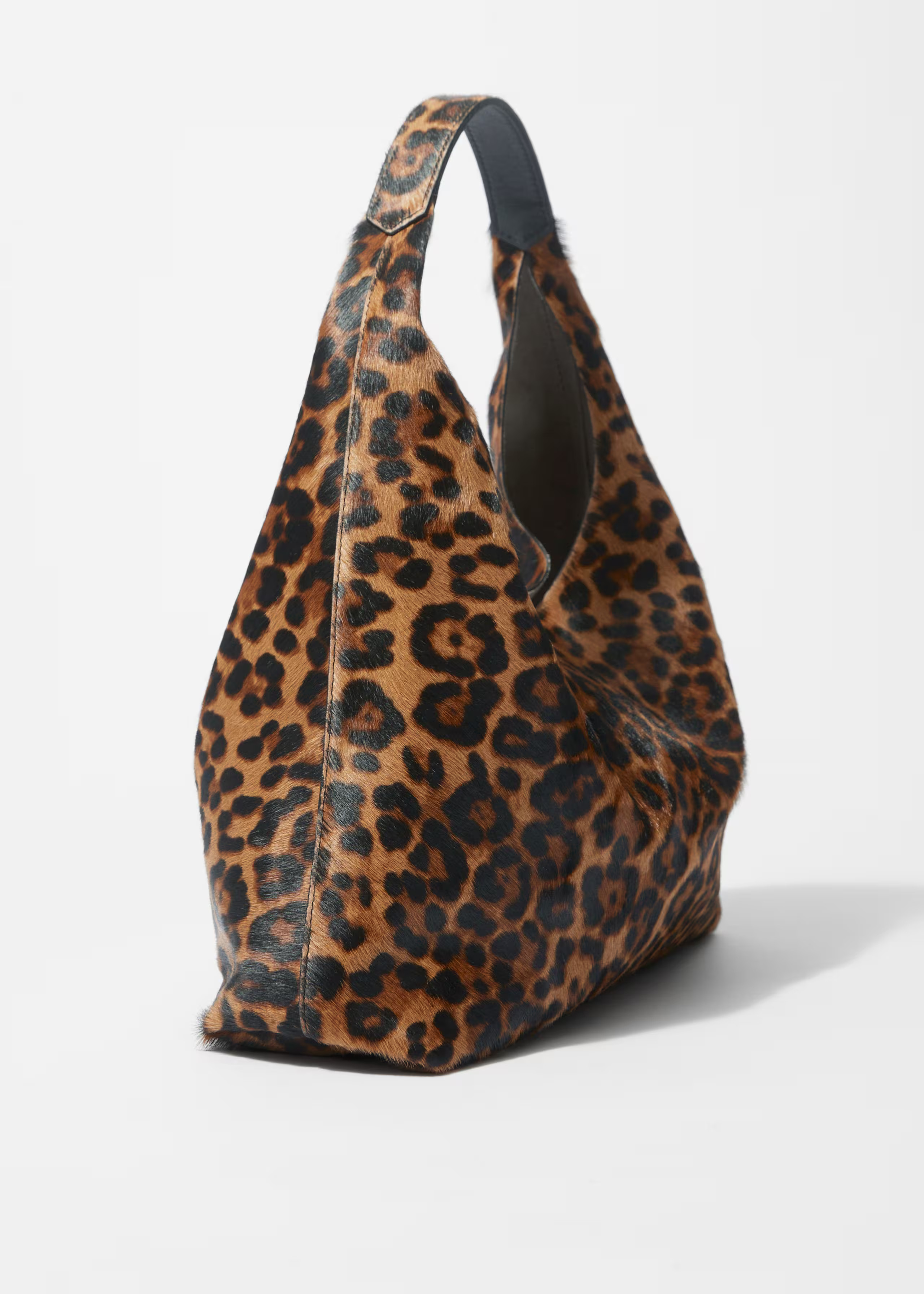 Leopard-Print Leather Tote Bag | & Other Stories UK