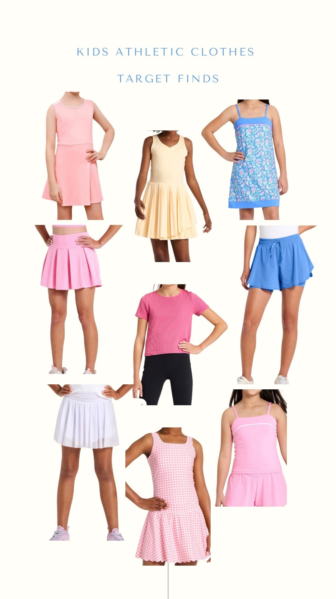 Kids athletic clothes 