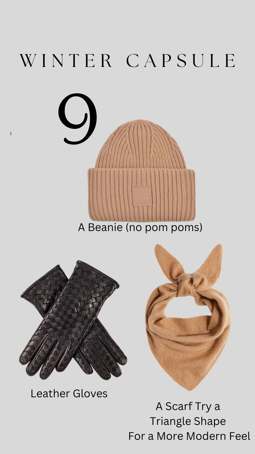 Winter accessories 