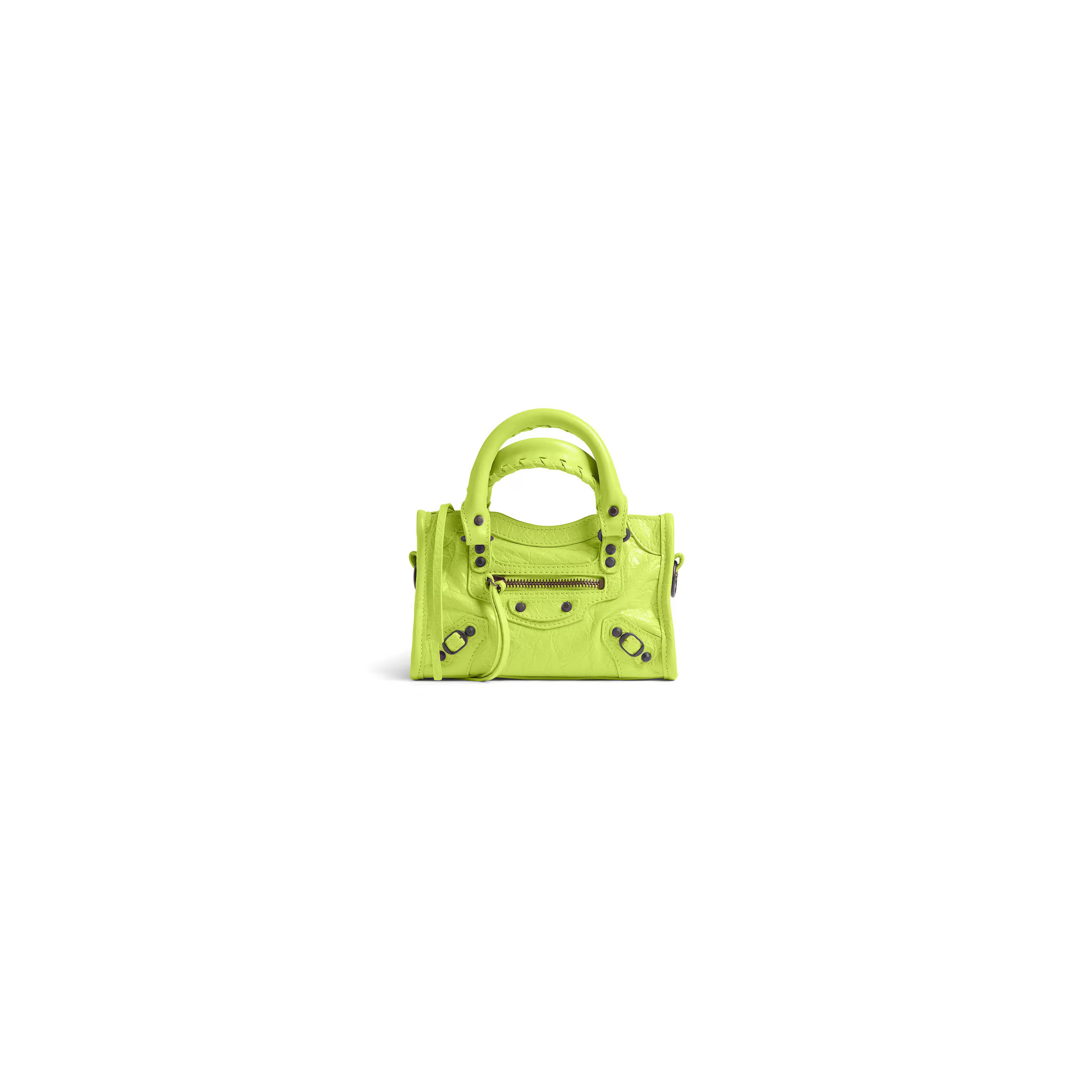 Balenciaga Le City Bag Nano - Green - Women's | Balenciaga