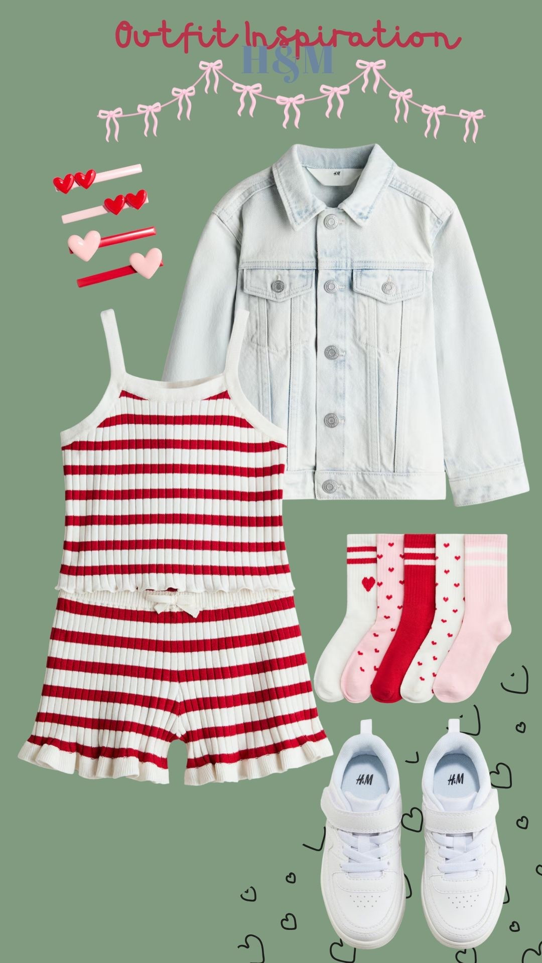 H&M Kids ✨
Valentine’s  outfit inspiration ♥️
Little girls, big kids 🧒 

#LTKKids #LTKValentine #LTKSaleAlert