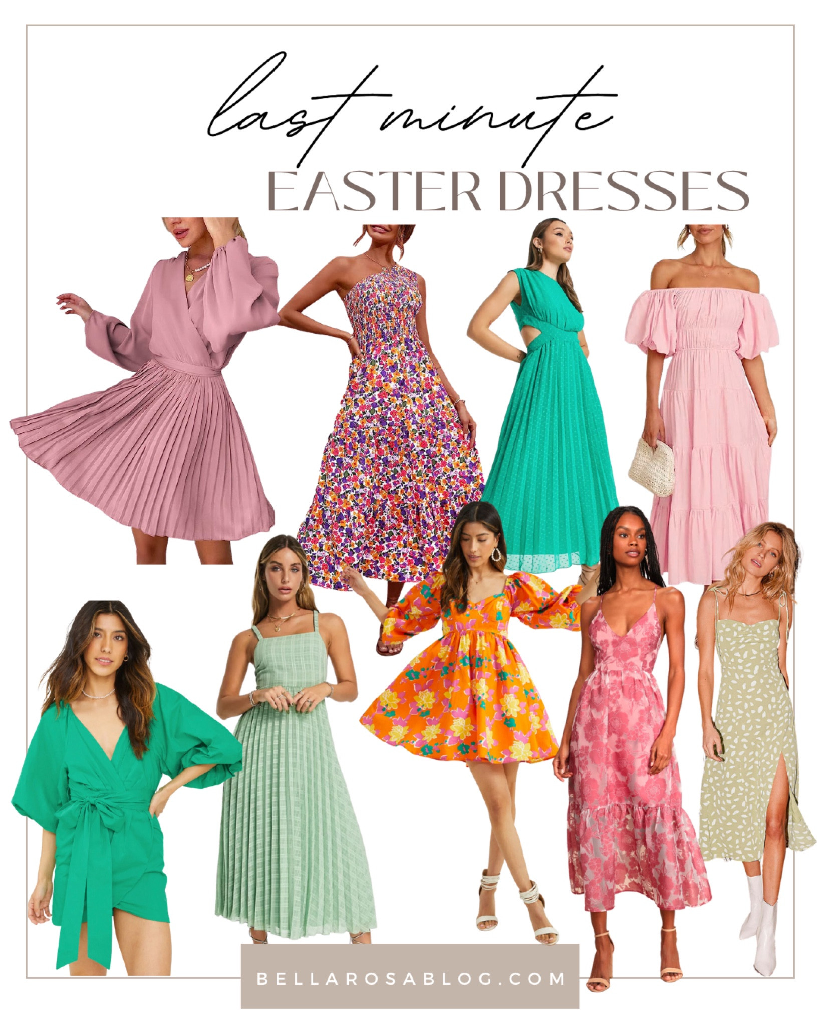 Last minute Easter dresses