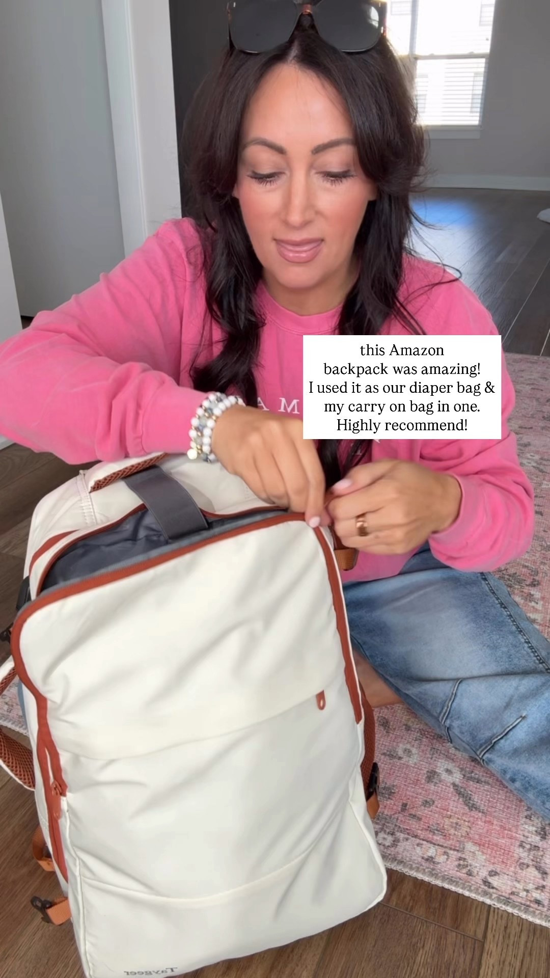 This travel backpack is 10/10!! 

#LTKSeasonal #LTKTravel #LTKItBag