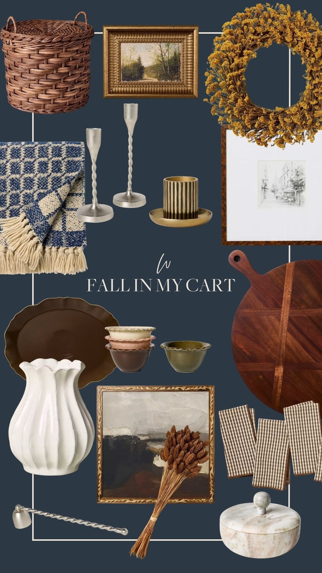 Fall decor in my cart for this season!

#LTKSeasonal #LTKHome #LTKFindsUnder50