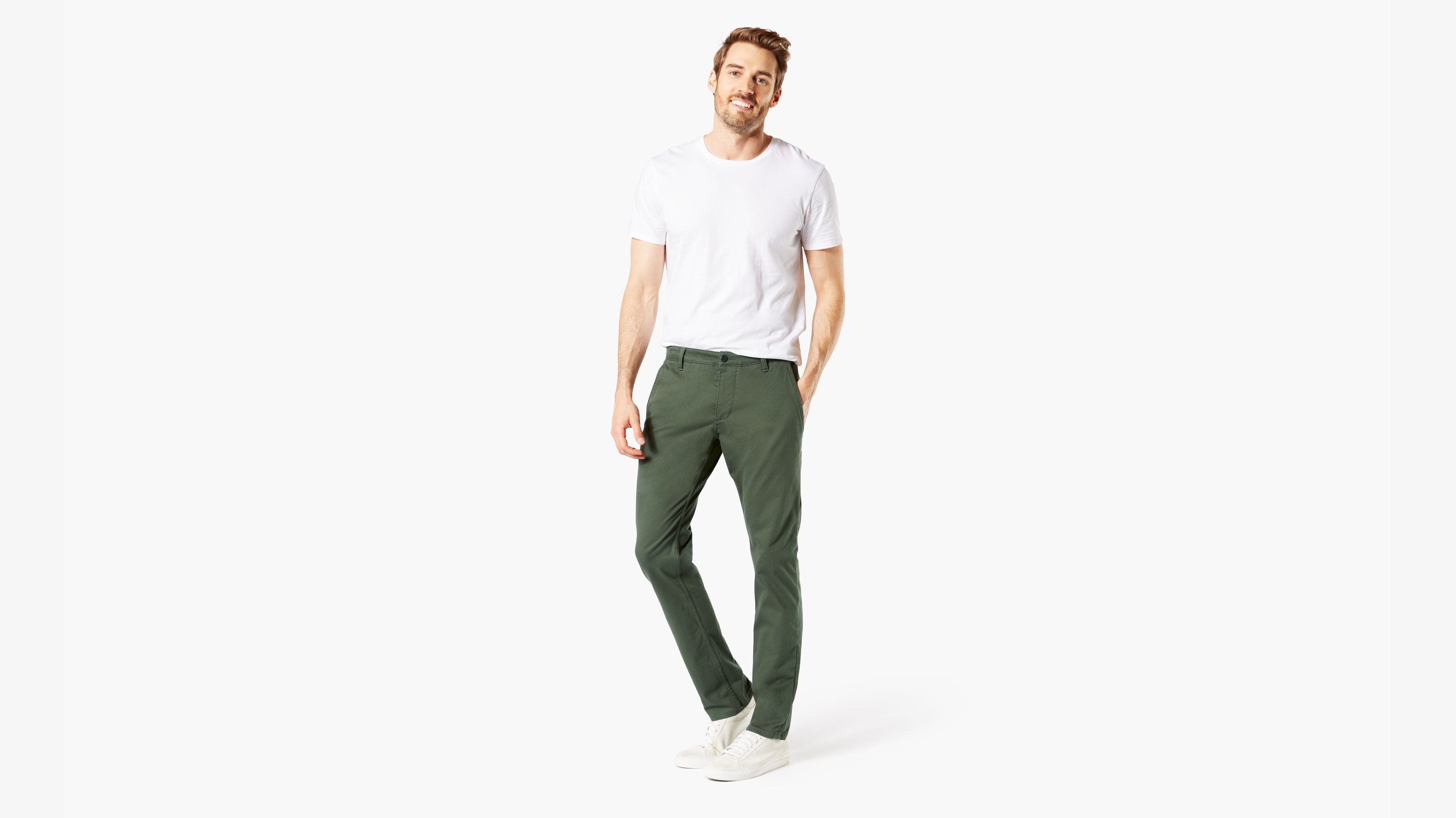 Dockers® Alpha Supreme Flex™ Khaki Pants, Skinny Fit | Dockers