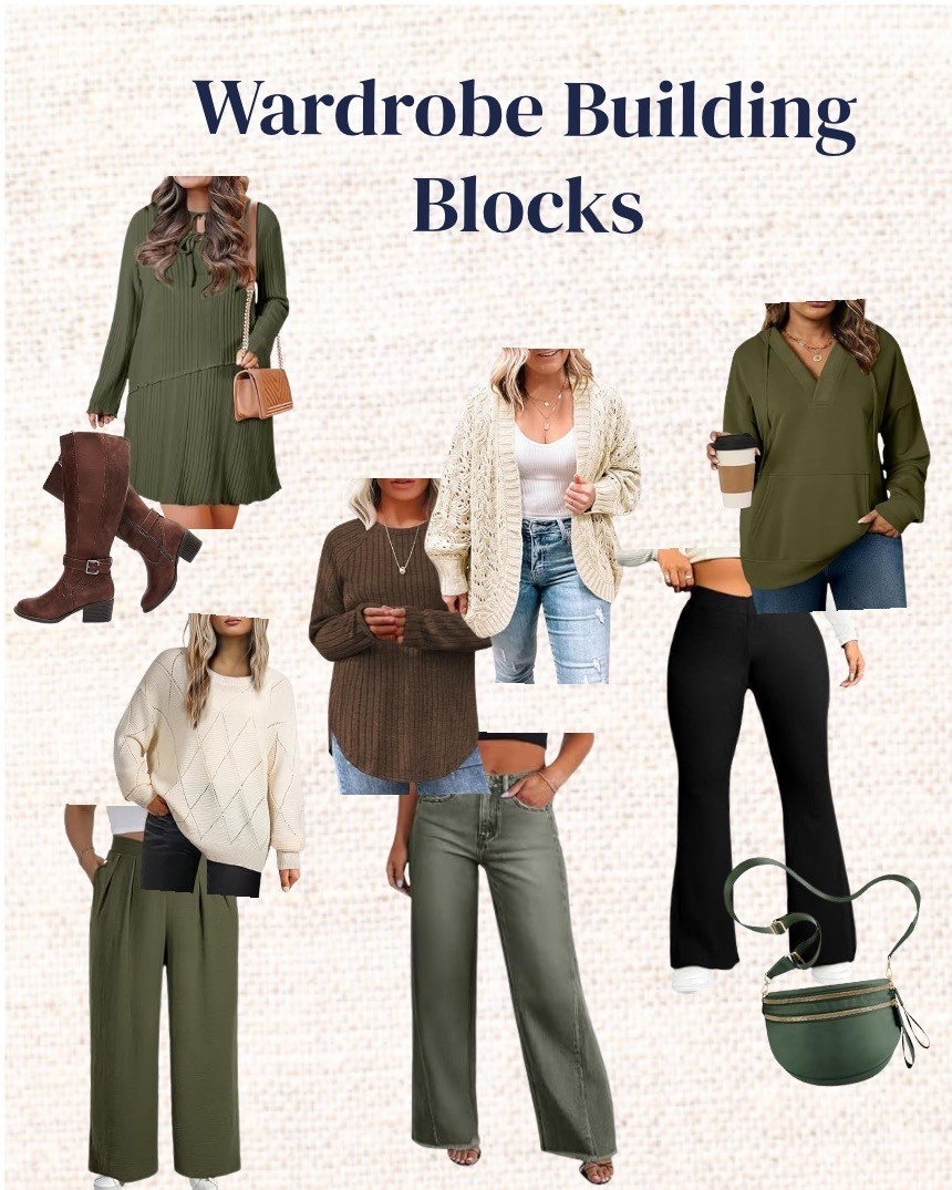 Mix and match style in plus size holiday outfits- tons of colors available to build a functional capsule wardrobe 

#LTKFindsUnder50 #LTKPlusSize