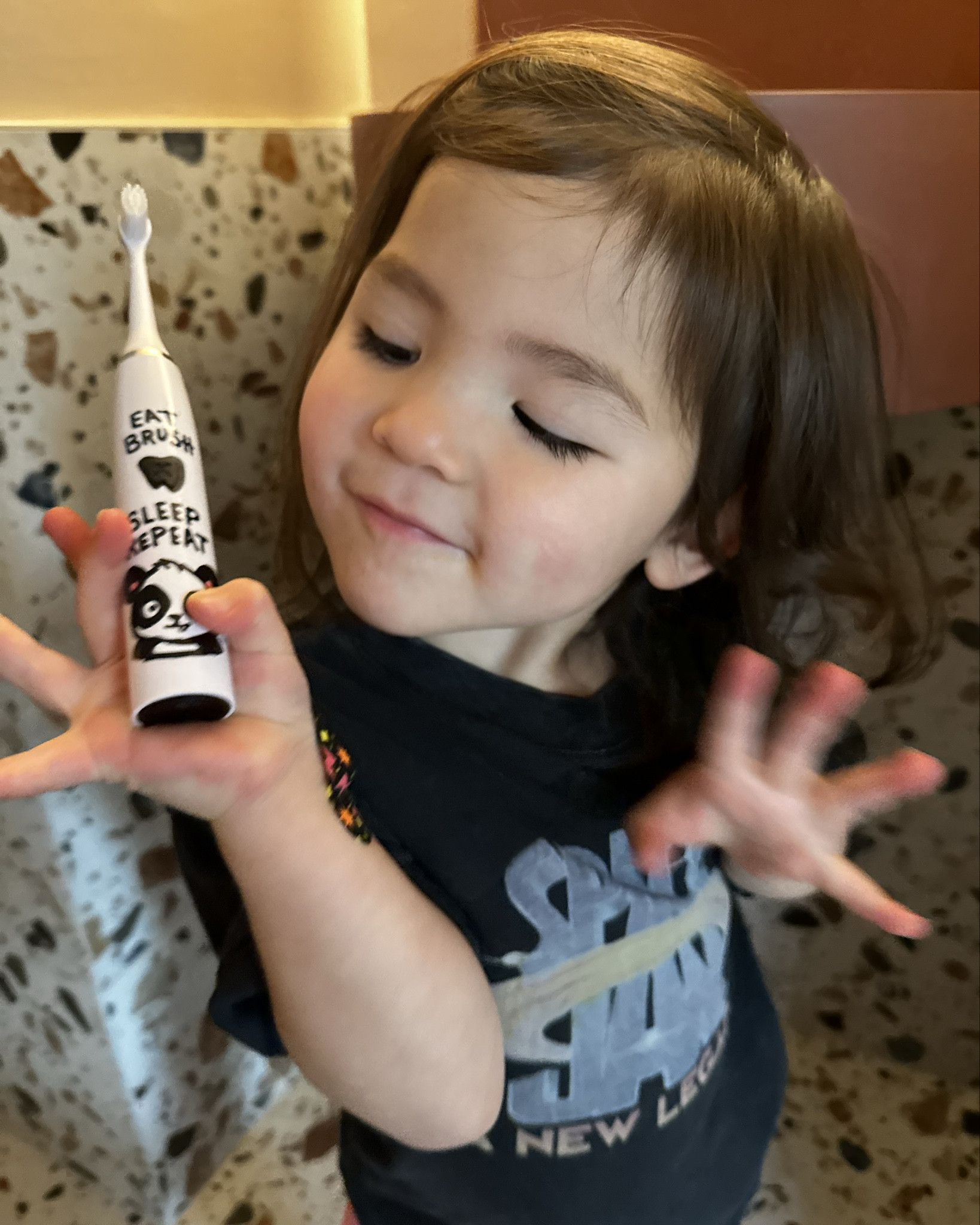 Favorite thing from my kids’ boo baskets?! Made by dentist tooth brushes! Their electric toothbrush has been professionally designed with a grip and small toothbrush head, which helps with your child's comfort and confidence as they brush their teeth. Plus, the two-minute timer encourages your kiddo to brush a little longer, so you don't have to. Their rechargeable toothbrush includes three electronic toothbrush heads and a charging plug. They love the little character on them and the way it feels in their hands!

#LTKHome #LTKFamily #LTKKids