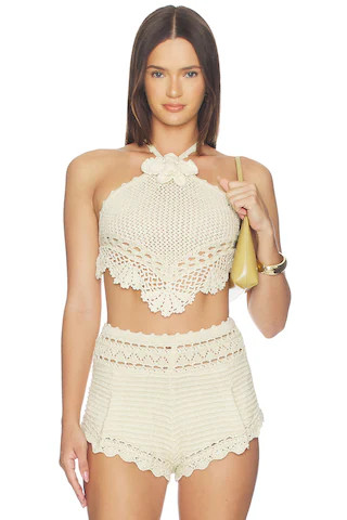 Isaure Crochet Top
                    
                    retrofete | Revolve Clothing (Global)