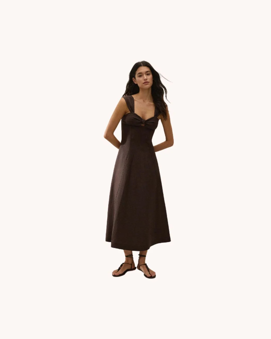 Pallida Midi Dress          - XS | Brooke and Lou