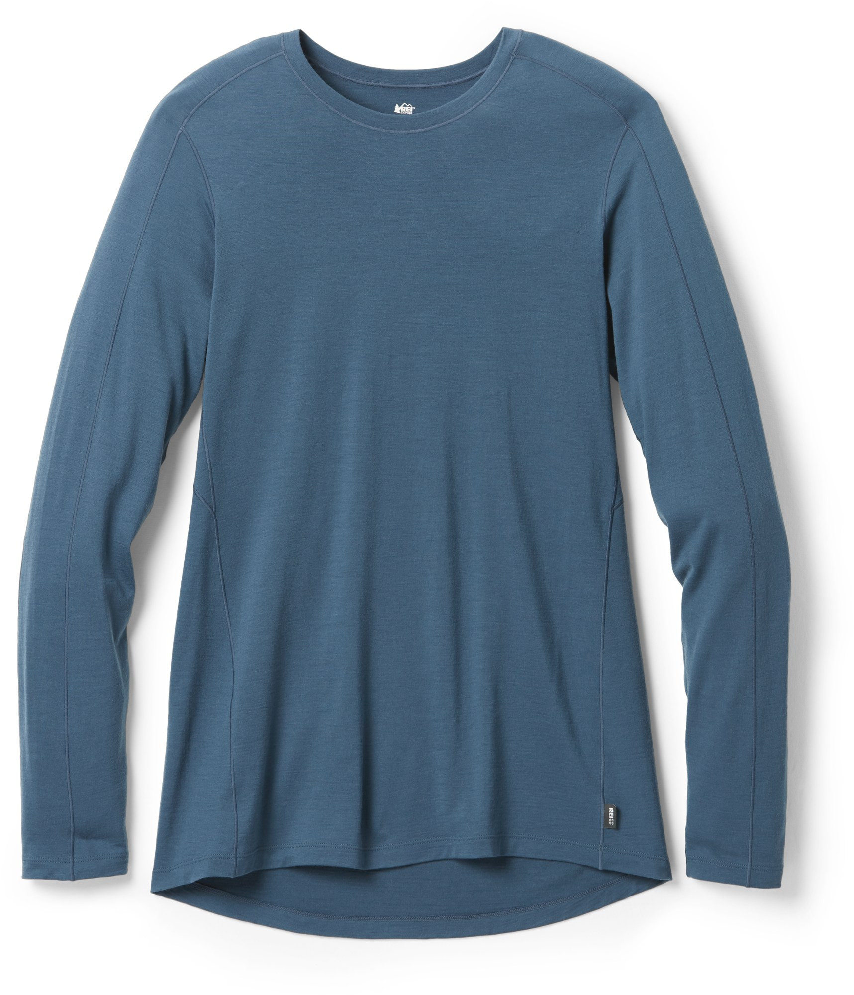REI Co-op Women's Merino 185 Long-Sleeve Base Layer Top Blue M | REI