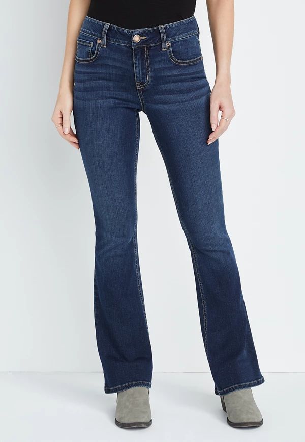 m jeans by maurices™ Classic Flare Mid Rise Jean | Maurices