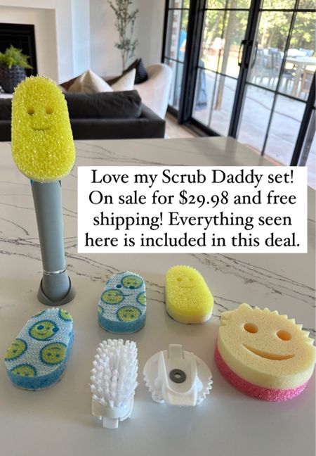 I seriously love Scrub Daddy! It’s the only sponges I use. 

The Spoiled Home

#LTKhome #LTKfindsunder50 #LTKsalealert