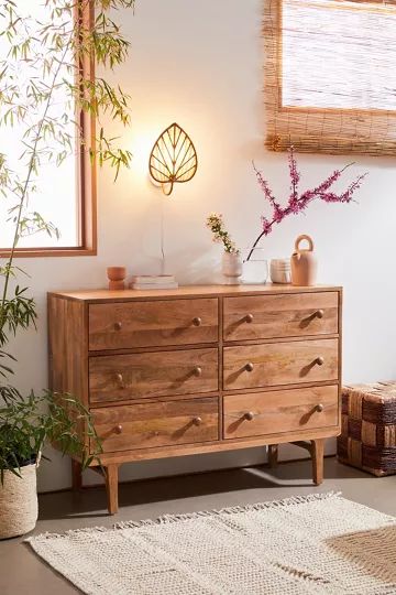 Wyatt 6-Drawer Dresser | Urban Outfitters (US and RoW)