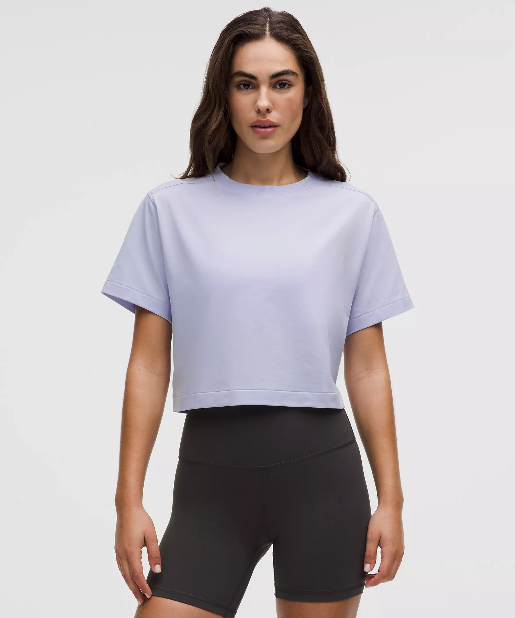 All Yours Organic Cotton Cropped T-Shirt | Lululemon (US)