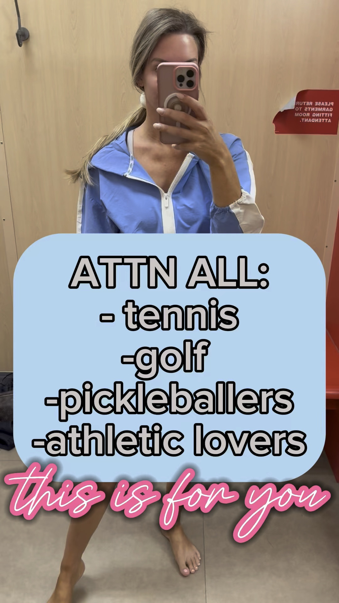 Okkkkkkk Target!!! 🔥🔥🔥
Oh man when i say every piece i out loud said “ok how cute!!”… i feel bad for whoever was shopping next to me😂

Love this prince collab. So fun/flirty/fresh with an athletic twist.

I’m wearing a medium in the tops, smalls in the bottoms. 

#LTKVideo #LTKActive #LTKfitness