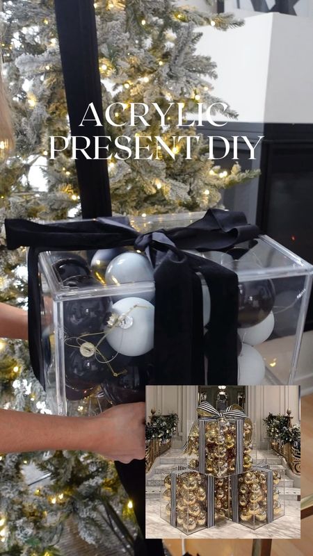 DIY Acrylic Present for the holidays 🎄

Christmas Decor | Christmas Tree | Gift Guide | Holiday Party | Gifts for Her | Christmas Party Garland

#LTKhome #LTKstyletip #LTKHoliday