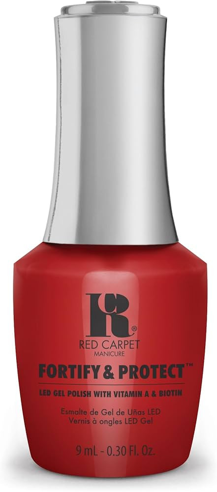 Red Carpet Manicure Fortify & Protect Long-Lasting Gel Nail Polish with Added Vitamin A and Bioti... | Amazon (US)
