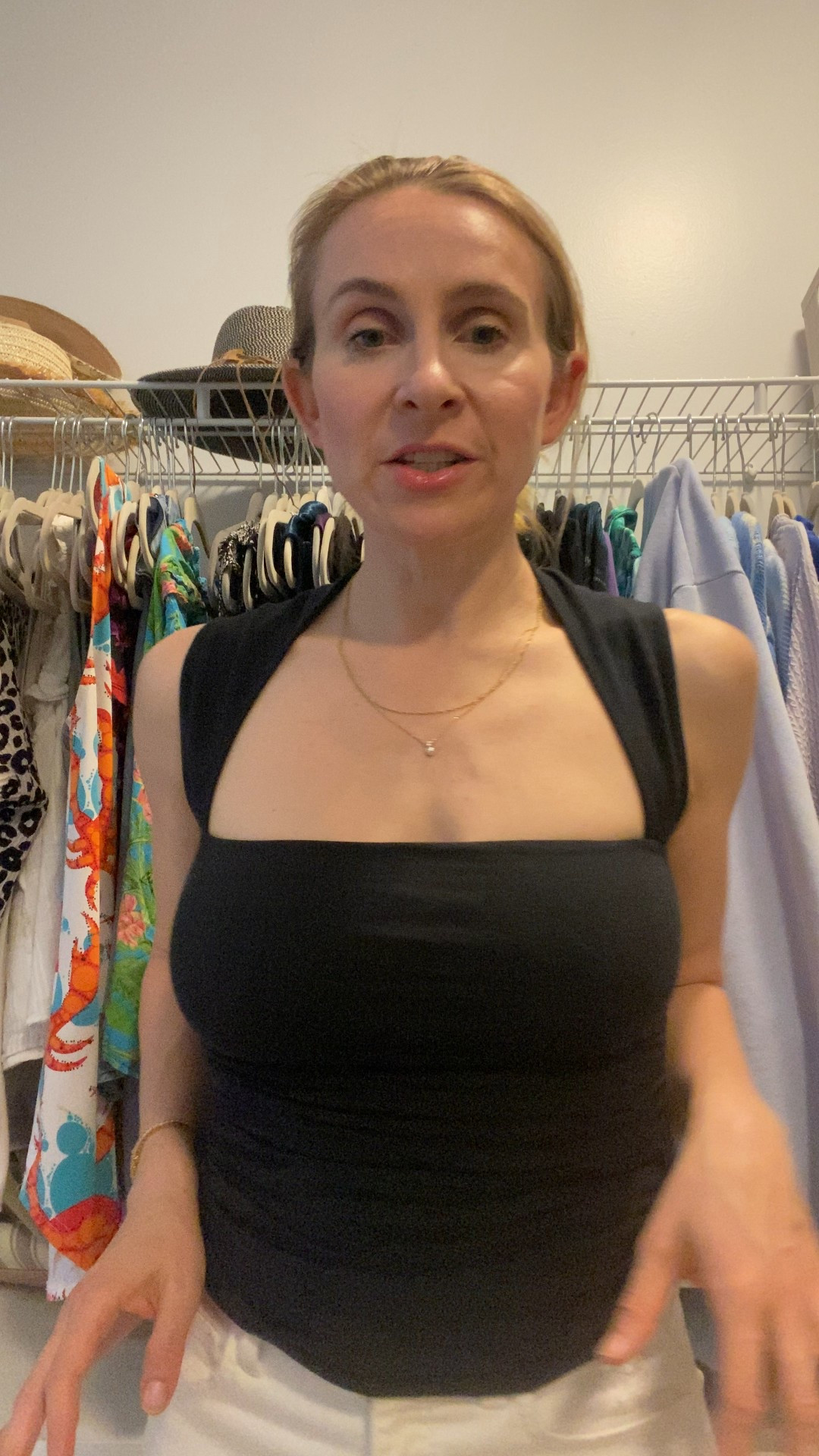 Size medium going out top

Going out top, date night shirt, Abercrombie, Ava top, girls night outfit, date night outfit, clubbing outfit, black tank, dressy shirt, date night ideas, square neckline, black square neck 

#LTKFindsUnder50 #LTKFindsUnder100 #LTKU