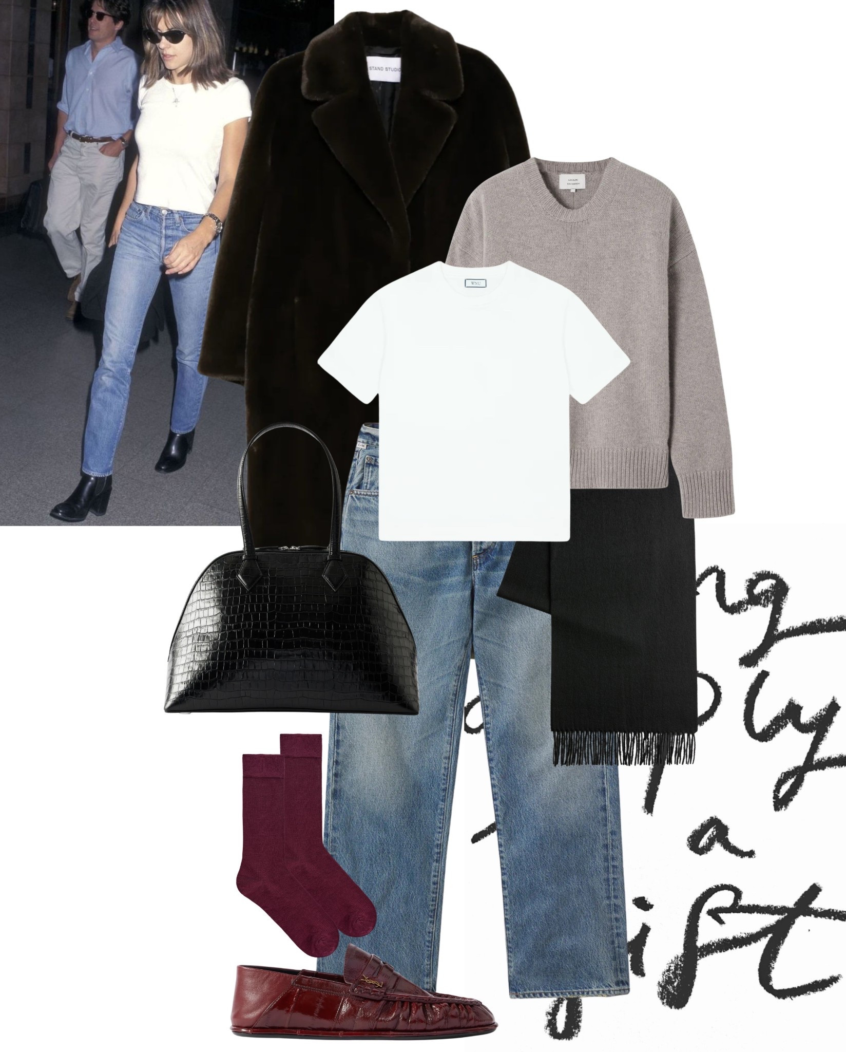 Fluffy Cost + Jeans + Loafers + Bag 

Winter | Outfit | Work | Bag | Jumper 

#LTKwinter #LTKuk #LTKstyletip