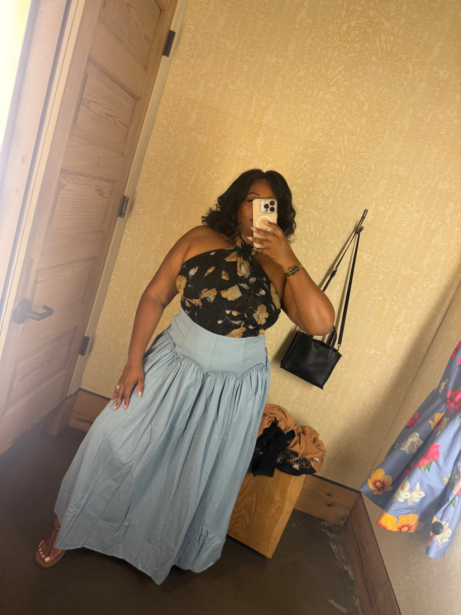 Love this skirt because it can be worn so many ways and it’s very flattering  

#LTKStyleTip #LTKMidsize