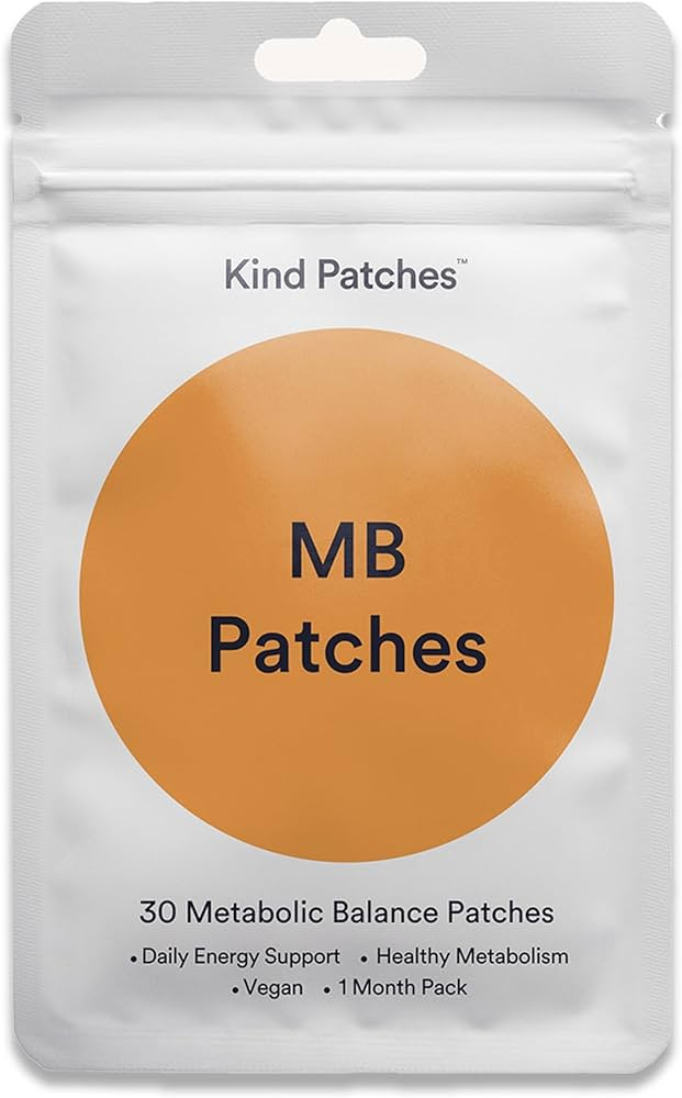 Kind Patches MB Patches with Orange Peel, Bitter Orange, Grapefruit, and Green Tea Extract - Vega... | Amazon (US)
