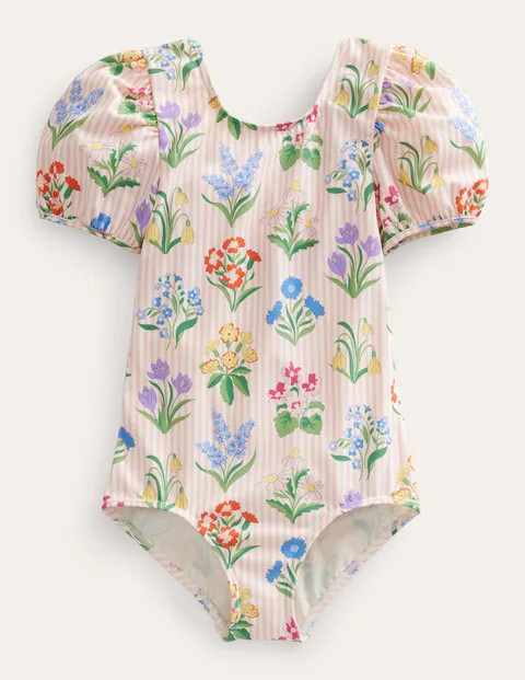 Puff Sleeve Swimsuit | Boden (US)