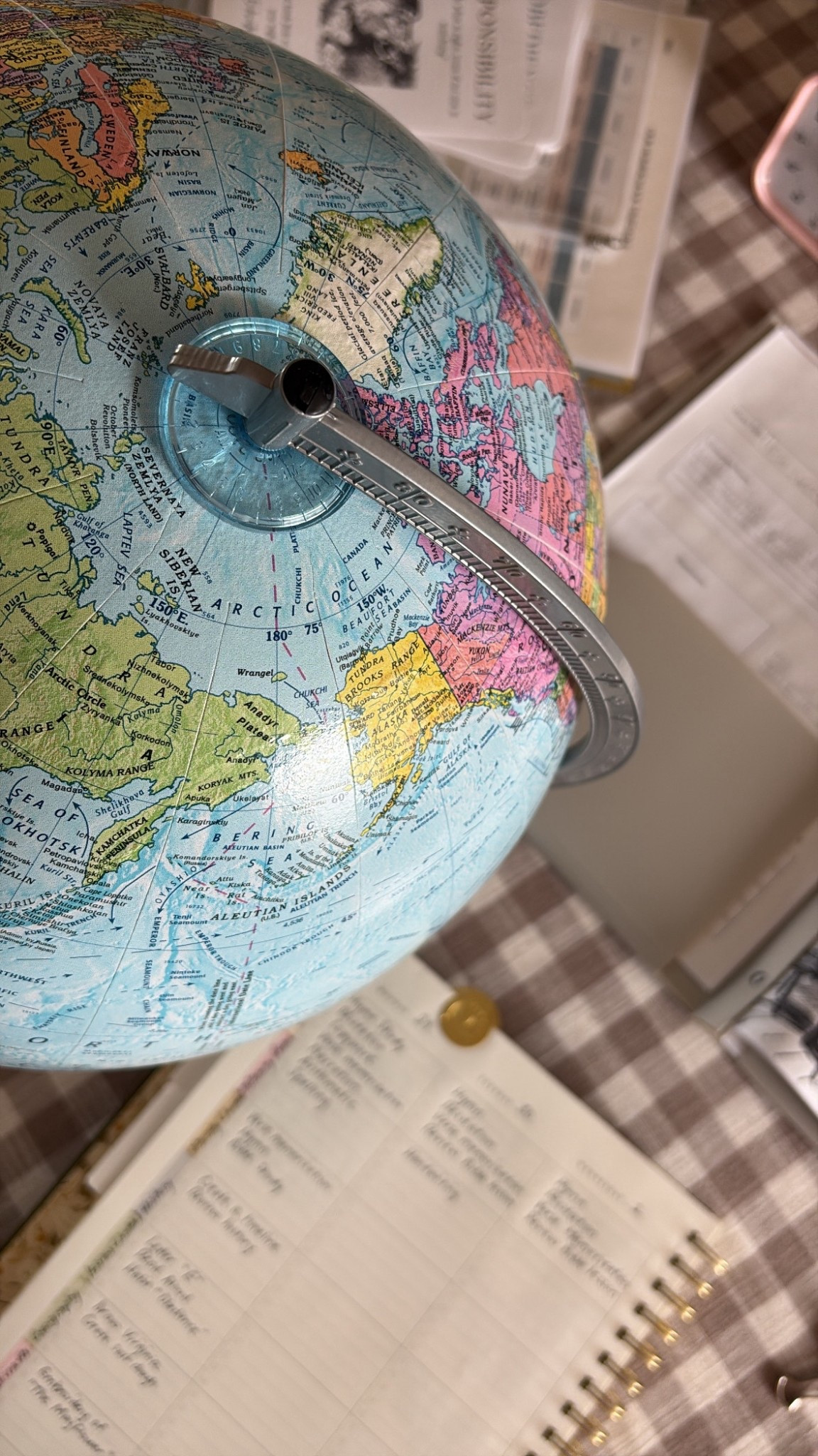 Our homeschool world globe! 
#homeschool

#LTKHome