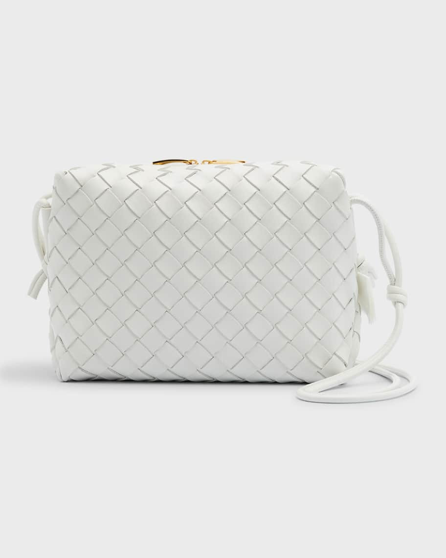 Bottega Veneta Loop Small Intrecciato&nbsp;Napa Shoulder Bag | Neiman Marcus