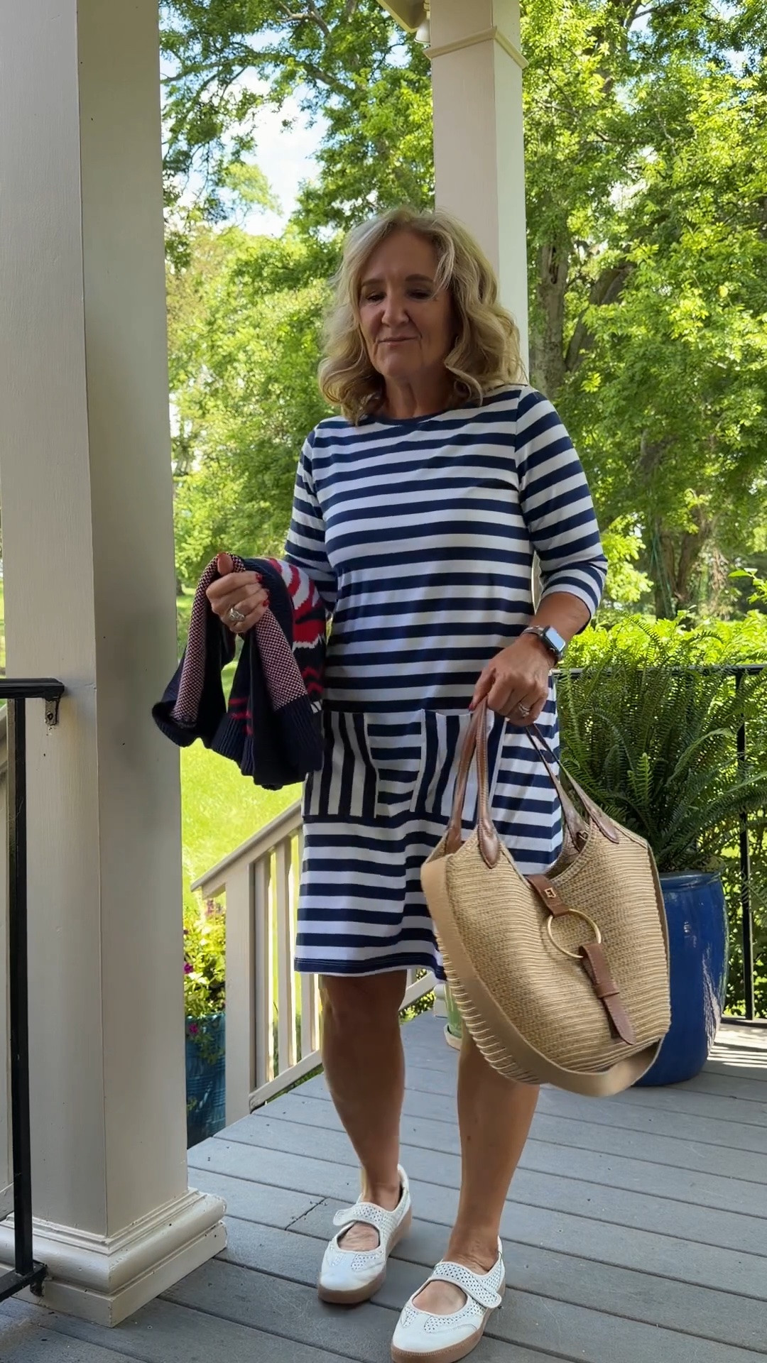 Wearing a medium in this classic preppy dress. Slight a line you could size up if you wanted it more loose fitting.
It is 30% off right now

#LTKSaleAlert #LTKOver40 #LTKootd