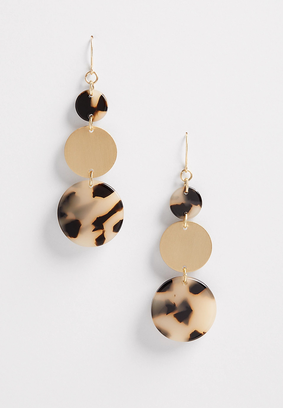 drop torte resin earrings | Maurices