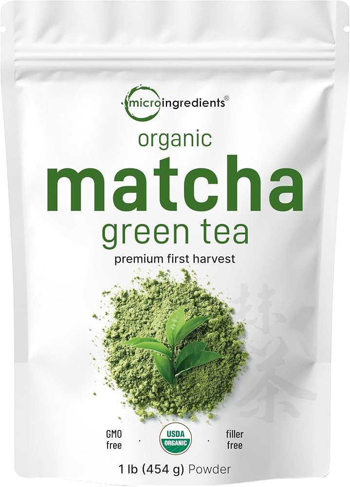 Micro Ingredients Organic Matcha Green Tea Powder, 1 lb | First Harvest, Culinary Grade from Japa... | Amazon (US)