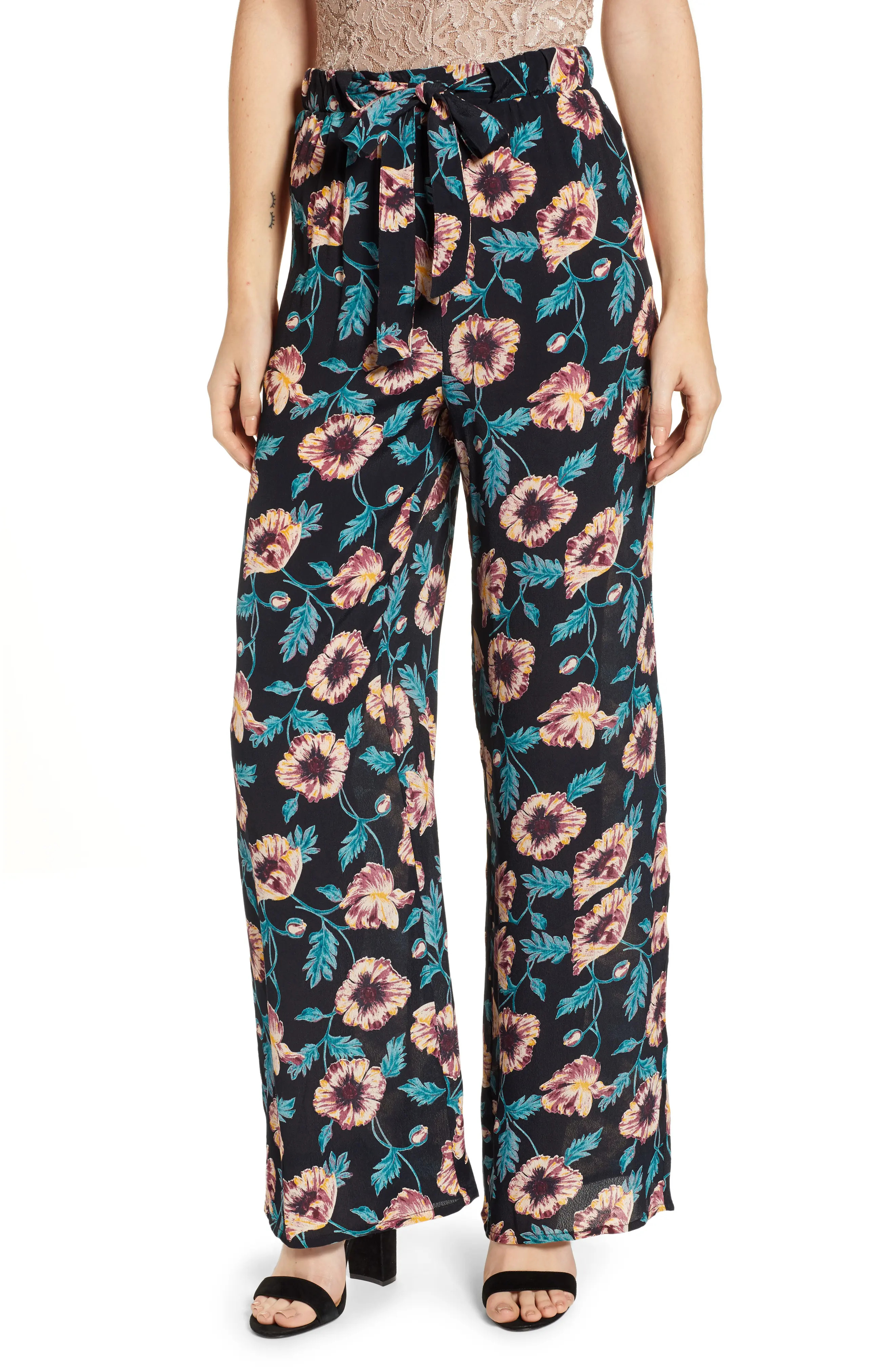 Band of Gypsies Ravenel Print Pants | Nordstrom
