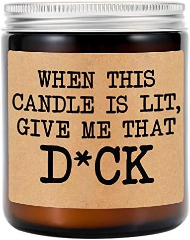 GSPY Scented Candles - Funny Gifts for Men, Gifts for Him - Husband Gifts, Boyfriend Gifts, Fianc... | Amazon (US)