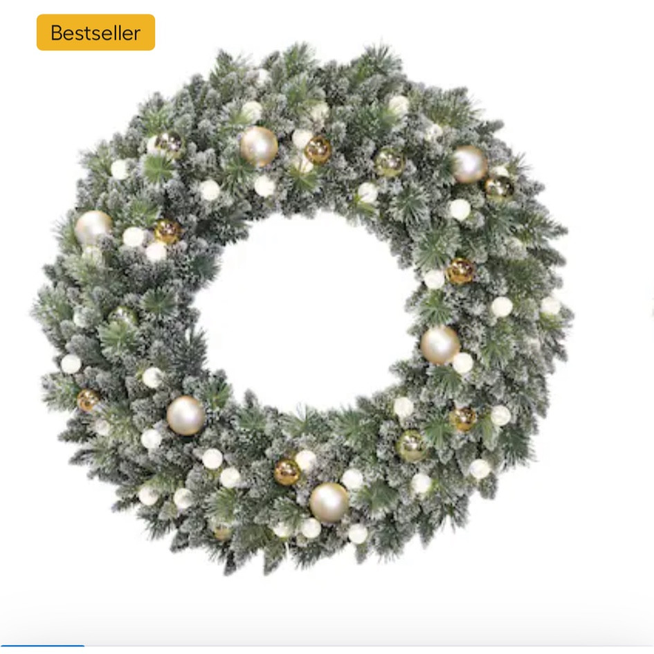 40 in outdoor wreath 

#LTKHoliday #LTKHome #LTKSeasonal