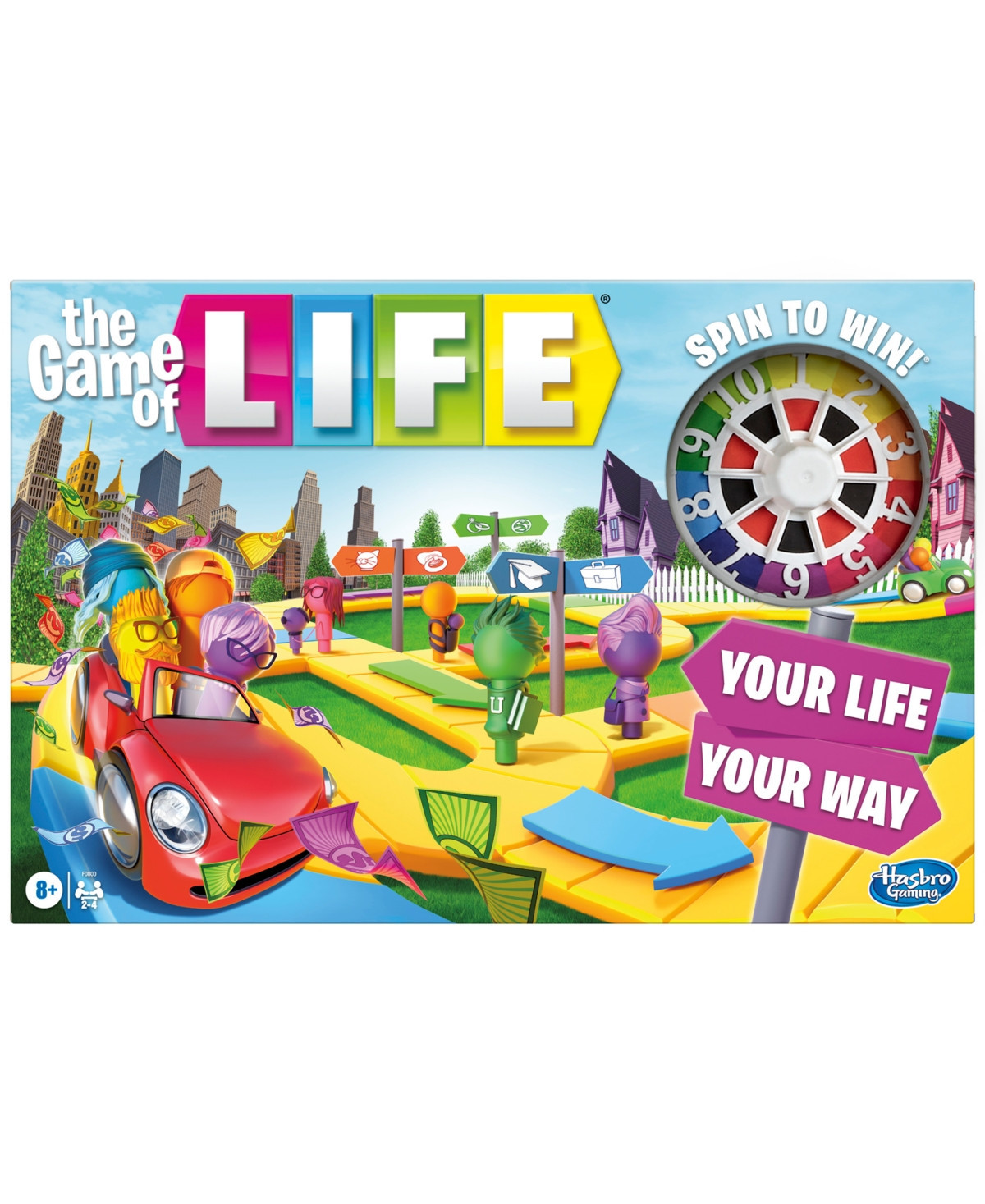Hasbro Gaming The Game Of Life Family Board Game | Macy's