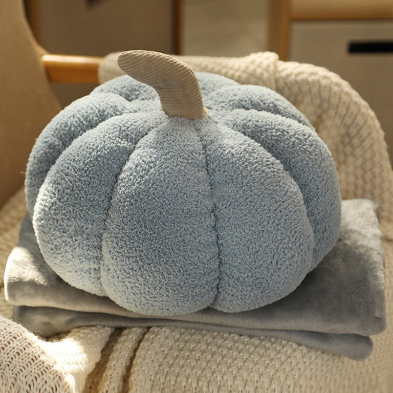 Pumpkin Pillow Decorations Halloween Fall Pillow,Pumpkin-Shaped Plush Cushion,Soft Pumpkin Shaped... | Walmart (US)