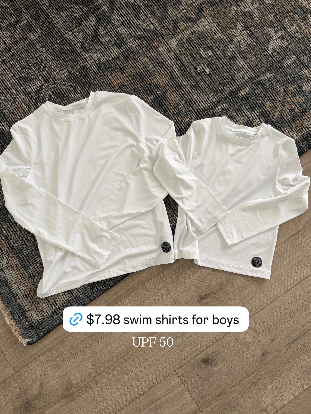 $7.98 swim shirts for boys! These always sell out so fast every year. I also linked the matching swim shorts. Both have UPF50+

#LTKSeasonal #LTKKids #LTKSwim