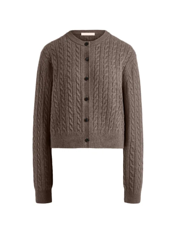 Rye cable-knit cardigan | Farfetch Global