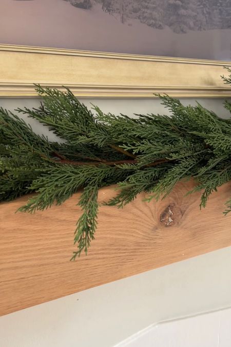 Cypress garland | cypress holiday garland 🌲

#LTKSeasonal #LTKhome #LTKHoliday