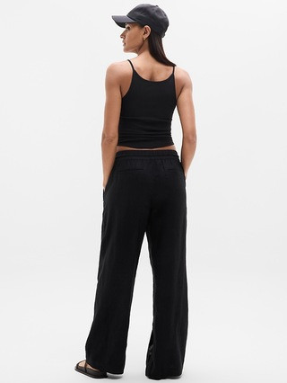Retreat Linen High Rise Wide Leg Pant | Athleta