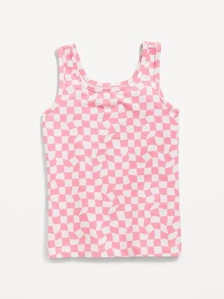 Printed Fitted Tank Top for Girls | Old Navy (US)