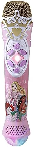 eKids Disney Princess Karaoke Microphone with Bluetooth Speaker, Wireless Microphone Connects to ... | Amazon (US)