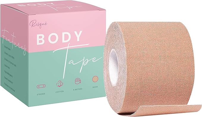 Boob Tape Boobytape for Breast Lift | Achieve Chest Brace Lift & Contour of Breasts | Sticky Body... | Amazon (US)
