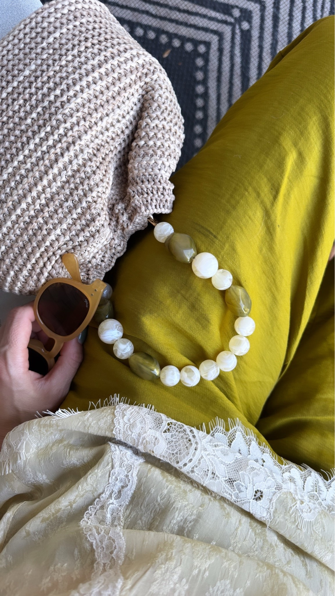 OOTD details. Chartreuse makes the best neutral.

#LTKootd #LTKgrwm #LTKdayinmylife